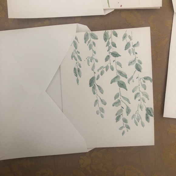 Handpainted water coloured cards - Picture 5 of 7